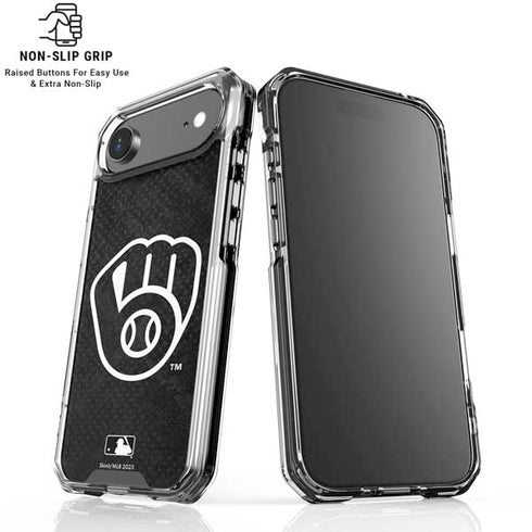 MLB Milwaukee Brewers Dark Wash iPhone 17 Air Clear Case