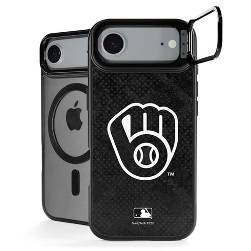 MLB Milwaukee Brewers Dark Wash iPhone 17 Air Kickstand Case