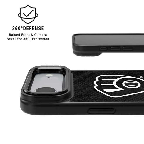 MLB Milwaukee Brewers Dark Wash iPhone 17 Air Kickstand Case