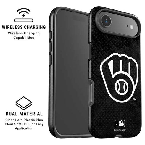MLB Milwaukee Brewers Dark Wash iPhone 17 Air Magsafe Impact Case
