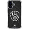 MLB Milwaukee Brewers Dark Wash iPhone 17 Clear Case