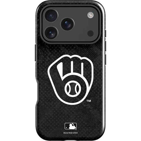 MLB Milwaukee Brewers Dark Wash iPhone 17 Pro Impact Case
