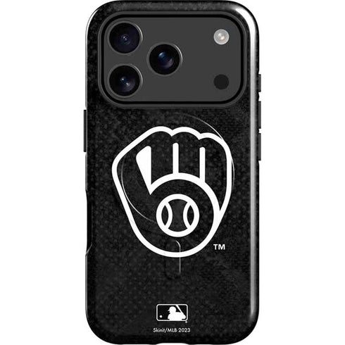 MLB Milwaukee Brewers Dark Wash iPhone 17 Pro Magsafe Impact Case