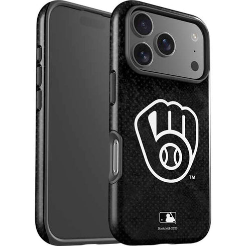MLB Milwaukee Brewers Dark Wash iPhone 17 Pro Max Impact Case