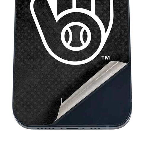 MLB Milwaukee Brewers Dark Wash iPhone 17 Pro Skin