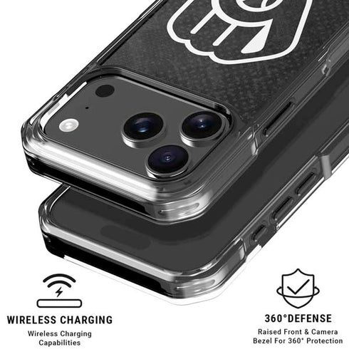 MLB Milwaukee Brewers Dark Wash iPhone 18 Pro Clear Case