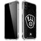 MLB Milwaukee Brewers Dark Wash iPhone X/XS Clear Case