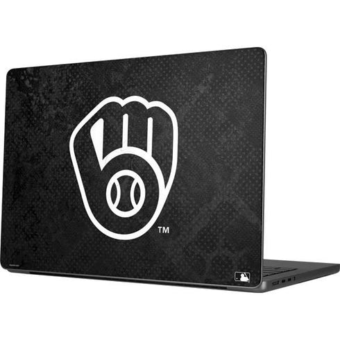 MLB Milwaukee Brewers Dark Wash Apple MacBook Pro 14-inch Skin
