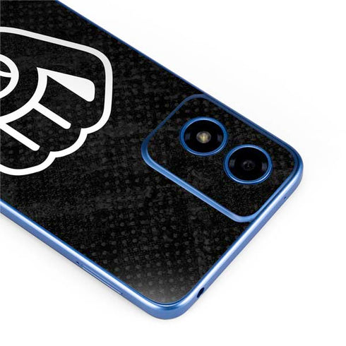 MLB Milwaukee Brewers Dark Wash Moto G Play 4G (2024) Skin