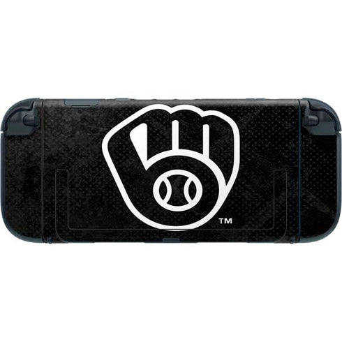 MLB Milwaukee Brewers Dark Wash Nintendo Switch 2 (2025) with Joy-Con Skin