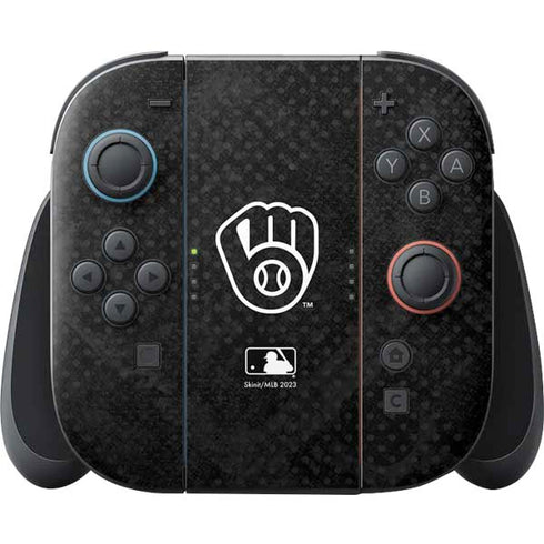 MLB Milwaukee Brewers Dark Wash Nintendo Skins