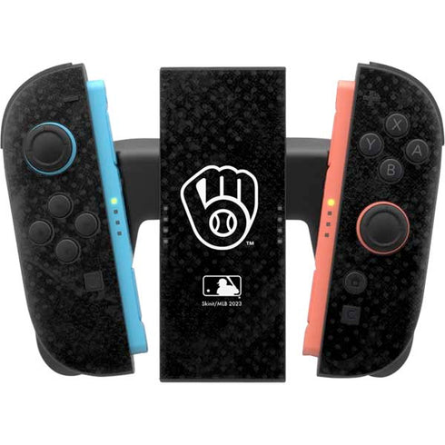 MLB Milwaukee Brewers Dark Wash Nintendo Switch 2 (2025) Joy-Con Controller Skin