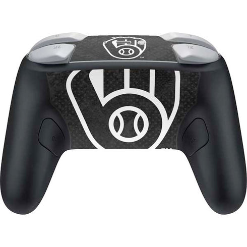 MLB Milwaukee Brewers Dark Wash Nintendo Switch 2 (2025) Pro Controller Skin
