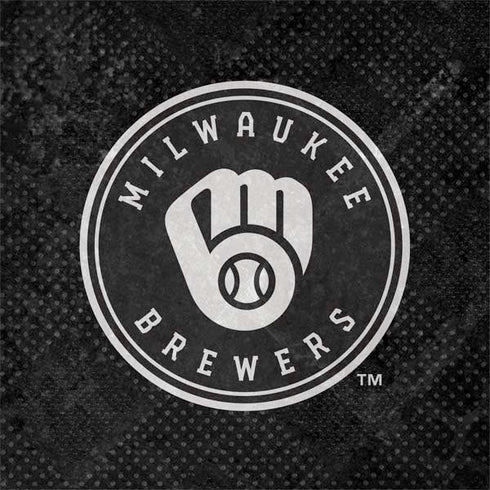 MLB Milwaukee Brewers Dark Wash PlayStation 4 Gold Wireless Headset Skin