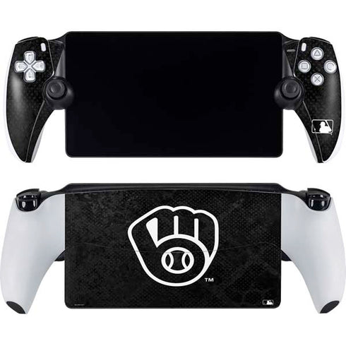 MLB Milwaukee Brewers Dark Wash PlayStation Portal Remote Player Skin