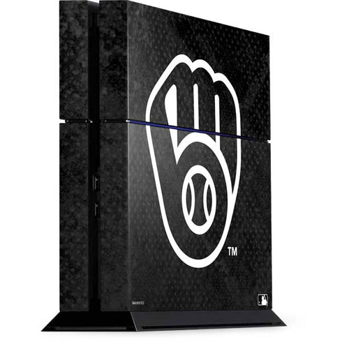 MLB Milwaukee Brewers Dark Wash PlayStation PS4 Skins