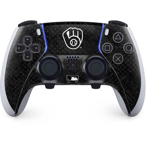 MLB Milwaukee Brewers Dark Wash PS5 DualSense Edge Pro Controller Skin