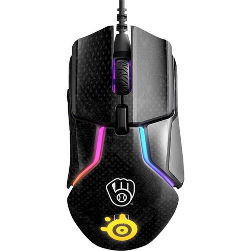 MLB Milwaukee Brewers Dark Wash SteelSeries Rival 600 Gaming Mouse Skin