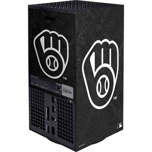 MLB Milwaukee Brewers Dark Wash XBox Series X Digital Edition Bundle Skin