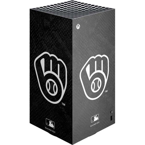 MLB Milwaukee Brewers Dark Wash Xbox Series X Skins