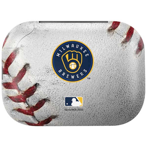 MLB Milwaukee Brewers Game Ball Amazon Echo Buds Skin