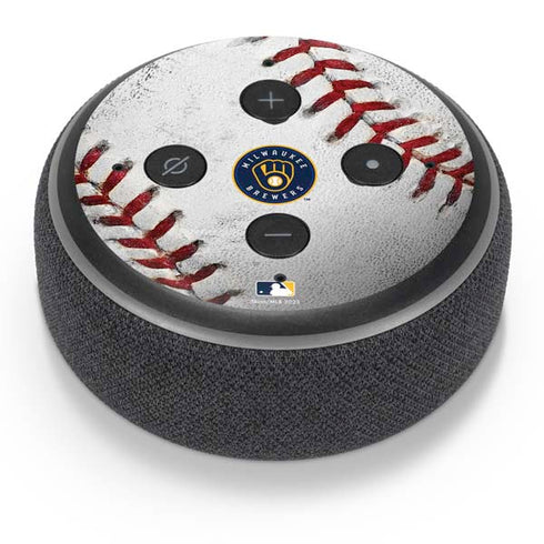 MLB Milwaukee Brewers Game Ball Amazon Echo Dot Skin