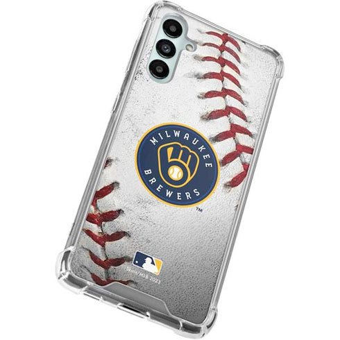 MLB Milwaukee Brewers Game Ball Gabb Phone 4 Clear Case