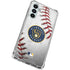 MLB Milwaukee Brewers Game Ball Galaxy A16 5G Clear Case