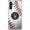 MLB Milwaukee Brewers Game Ball Galaxy A17 Clear Case