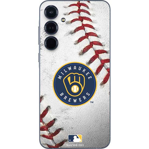 MLB Milwaukee Brewers Game Ball Galaxy A36 5G Skin