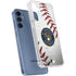 MLB Milwaukee Brewers Game Ball Galaxy A55 5G Clear Case