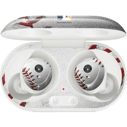 MLB Milwaukee Brewers Game Ball Galaxy Buds Plus Skin