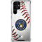 MLB Milwaukee Brewers Game Ball Galaxy S22 Ultra Clear Case