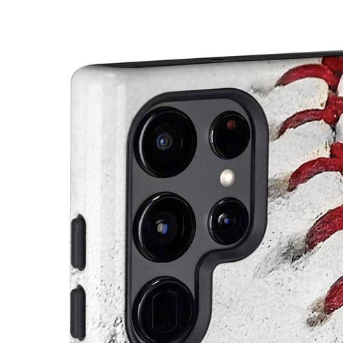 MLB Milwaukee Brewers Game Ball Galaxy S25 Ultra Impact Case