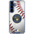 MLB Milwaukee Brewers Game Ball Galaxy S25 Plus Clear Case