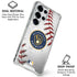 MLB Milwaukee Brewers Game Ball Galaxy S25 Ultra Clear Case