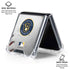 MLB Milwaukee Brewers Game Ball Galaxy Z Flip6 Clear Case