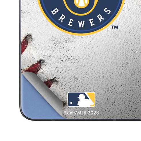 MLB Milwaukee Brewers Game Ball Galaxy Z Fold5 5G Skin