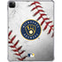 MLB Milwaukee Brewers Game Ball iPad Pro 11in (2024) Clear Case
