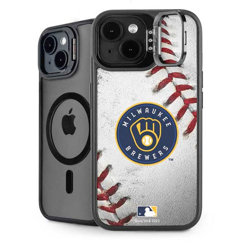 MLB Milwaukee Brewers Game Ball iPhone 13 Kickstand Case