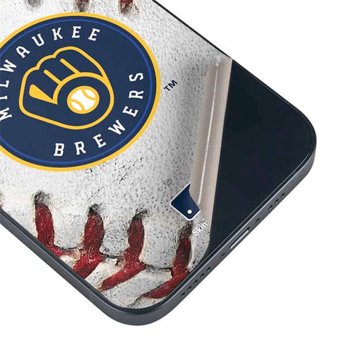 MLB Milwaukee Brewers Game Ball iPhone Skins