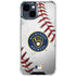 MLB Milwaukee Brewers Game Ball iPhone 15 Clear Case