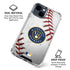 MLB Milwaukee Brewers Game Ball iPhone 15 Clear Case