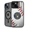 MLB Milwaukee Brewers Game Ball iPhone 15 Plus Kickstand Case