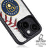 MLB Milwaukee Brewers Game Ball iPhone 15 Plus Kickstand Case