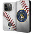 MLB Milwaukee Brewers Game Ball iPhone 15 Pro Folio Case