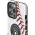 MLB Milwaukee Brewers Game Ball iPhone 15 Pro Impact Case