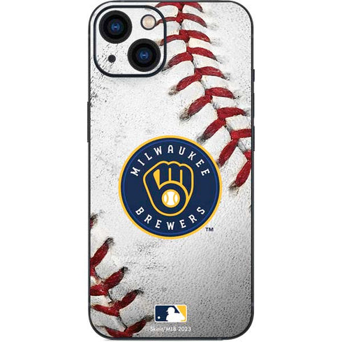 MLB Milwaukee Brewers Game Ball iPhone 15 Skin