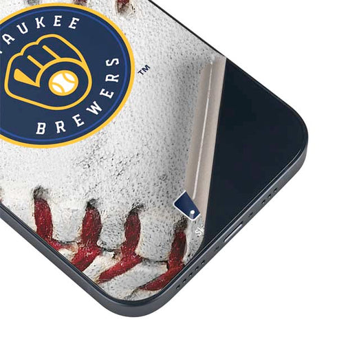 MLB Milwaukee Brewers Game Ball iPhone 15 Skin