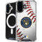 MLB Milwaukee Brewers Game Ball iPhone 16 MagSafe Case